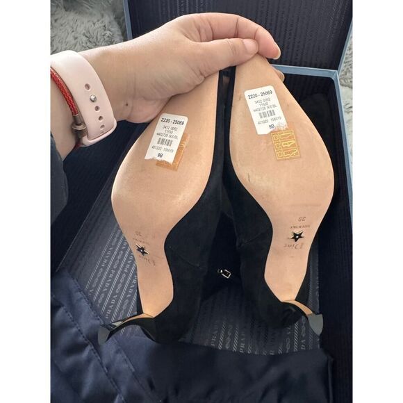 Dior 80mm suede D-Fame Heeled Boot 39/US9 - Picture 3 of 11